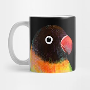 Green Masked Lovebird Mug